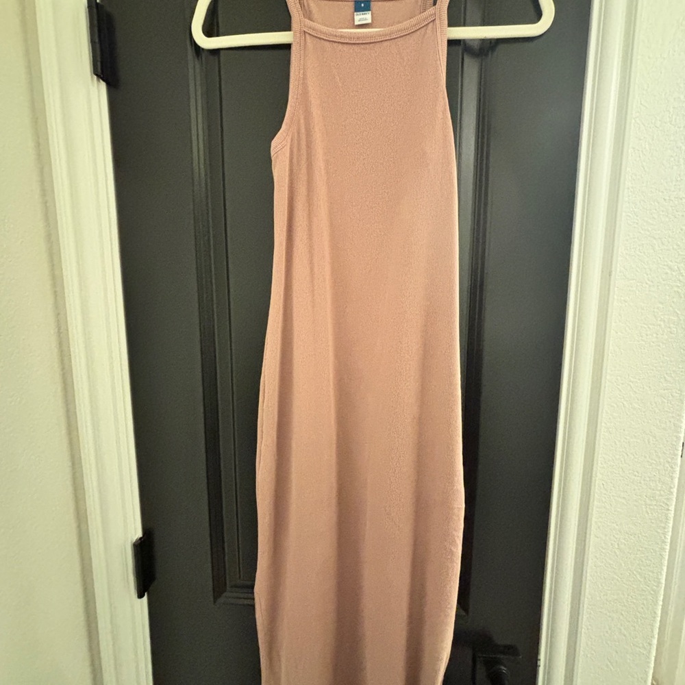 Old Navy Blush Pink Maxi Dress